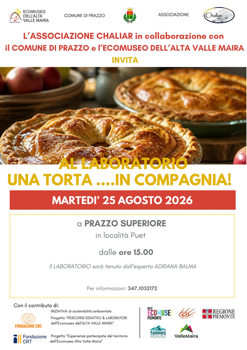 Al laboratorio una torta ... in compagnia!