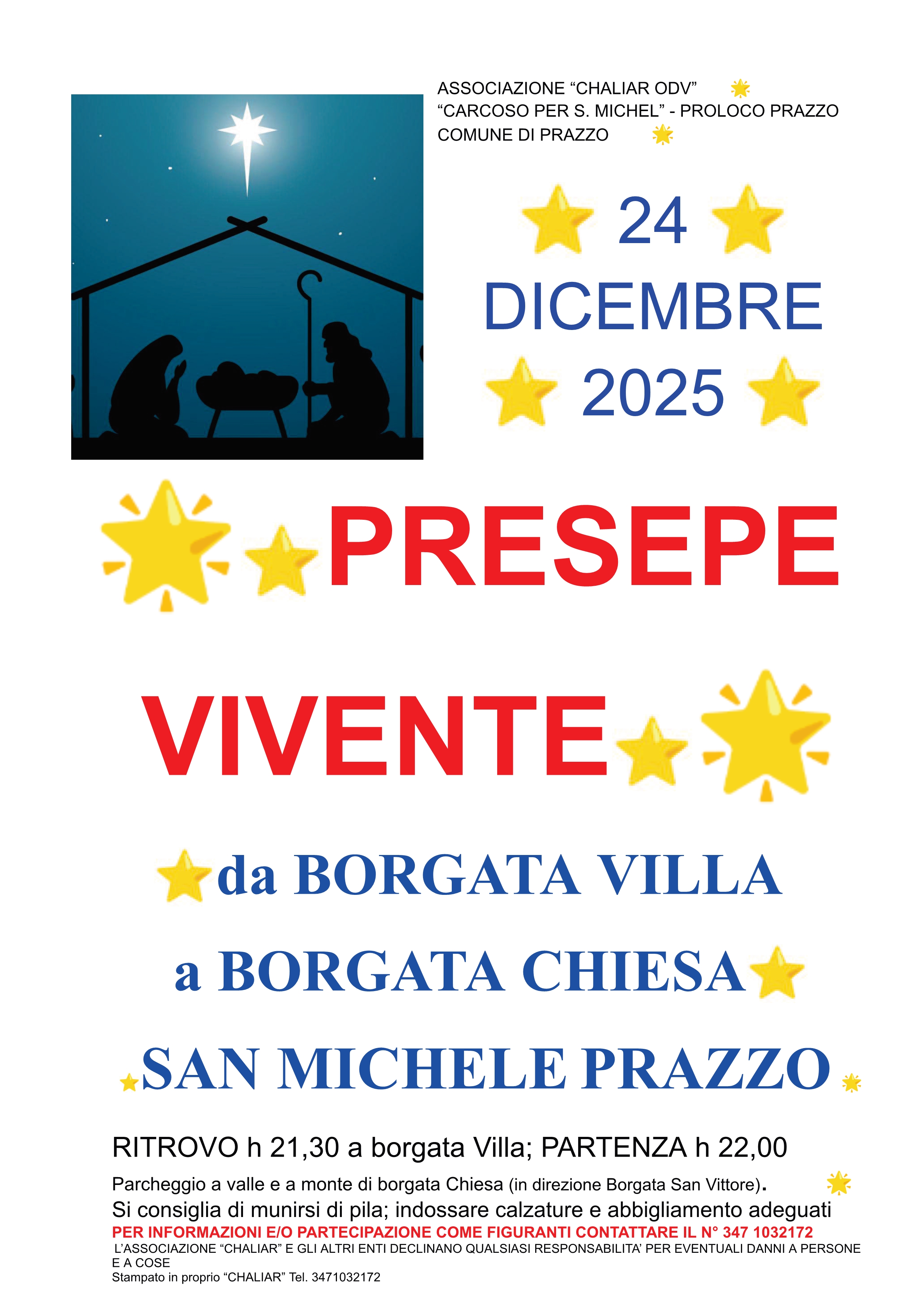 Presepe Vivente a San Michele Prazzo